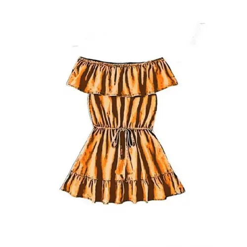 Molde Vestido Tomara Que Caia