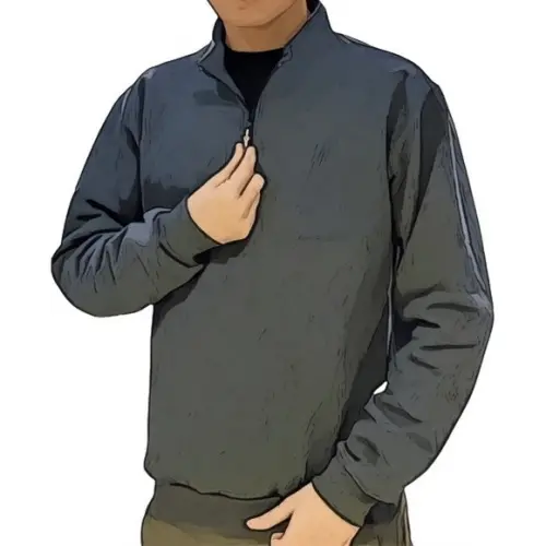 Moldes Blusao Moletom Meio Ziper e Gola Masc P ao Xg