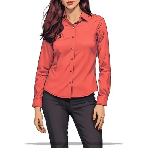 Moldes Digitais em pdf - Camisa Fem m Longa e Curta P ao Gg