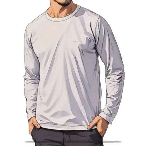 Moldes Digitais em pdf - Camiseta Basica m Longa Pp ao Gg