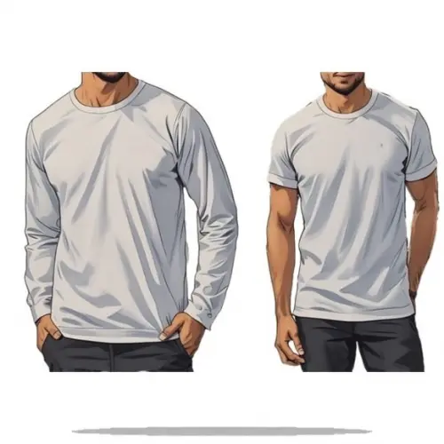 Moldes Digitais em pdf - Camiseta Longa e Curta Pp ao Gg
