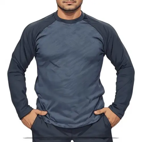 Moldes Digitais em pdf - Camiseta Raglan Longa Plus Size