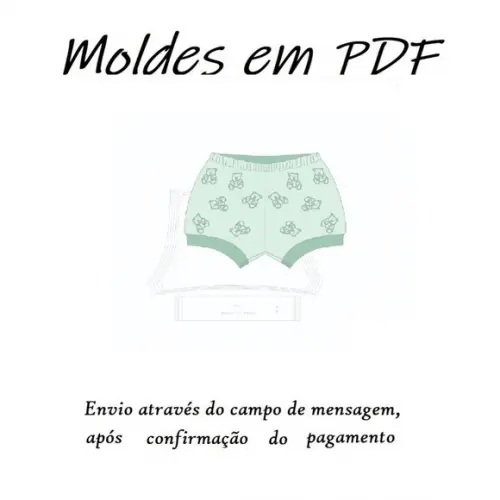 Moldes Digital De Tapa Fralda Bebê