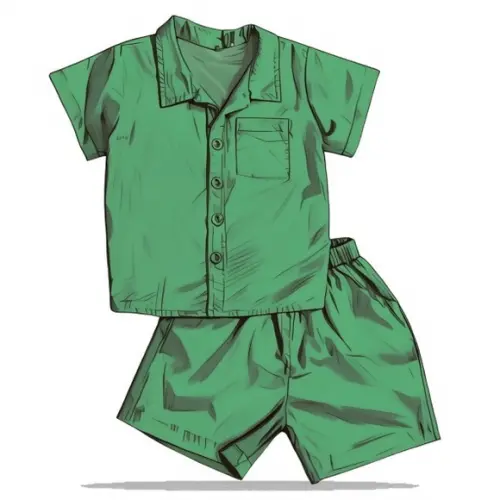 pdf de Short e Camisa Social Masc de 2 a 14 Anos