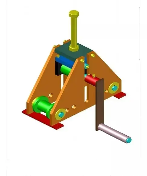 Projeto para Construir Calandra Manual Detalhador