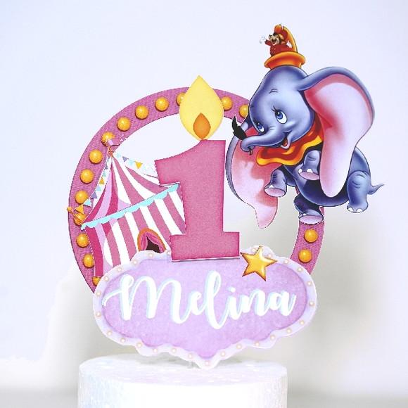Arquivo de Corte Dumbo Menina Studio/pdf/png