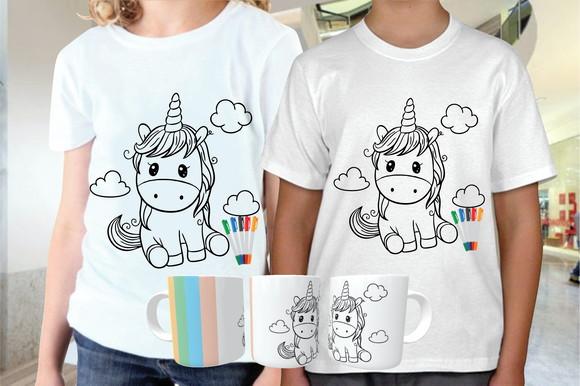 15 Artes para Canecas e Camisas Infantil para Colorir Jpg
