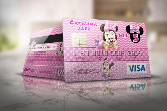 Arquivo Kit 23 Convite Aniversário Cartão De Crédito **psd**