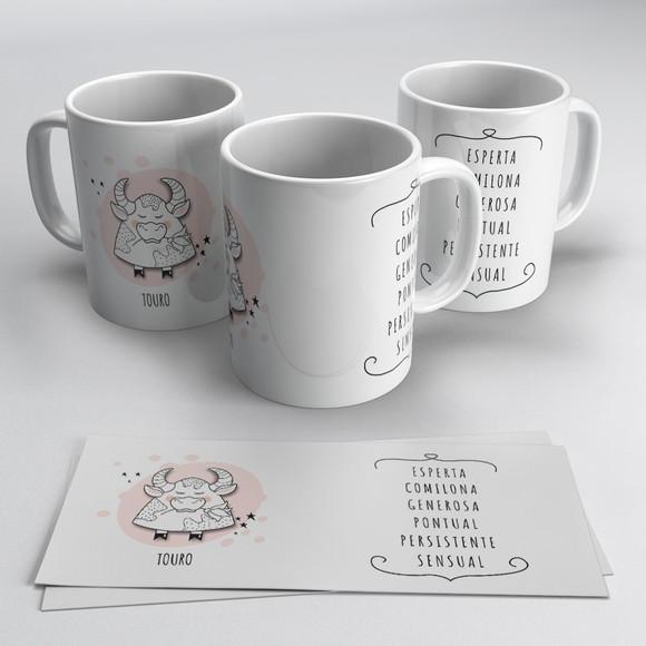 Arquivo digital kit 12 artes para canecas Signos