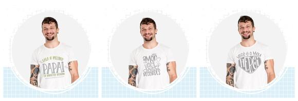 Arquivo digital kit 19 artes para canecas Dia dos Pais *PNG*