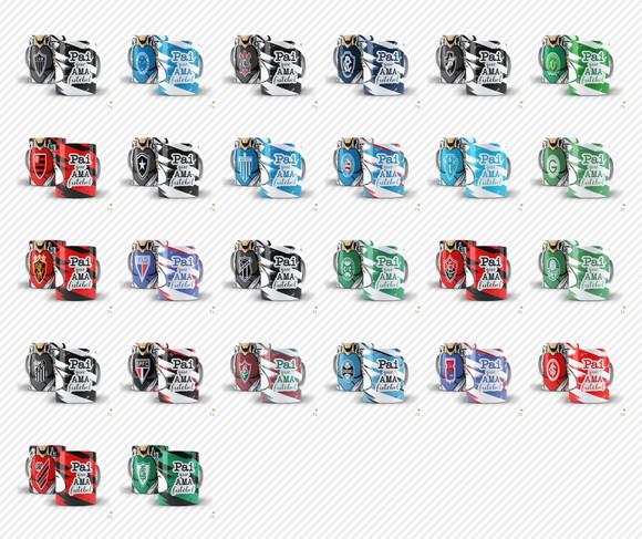 Arquivo digital kit 26 artes para canecas Dia dos Pais
