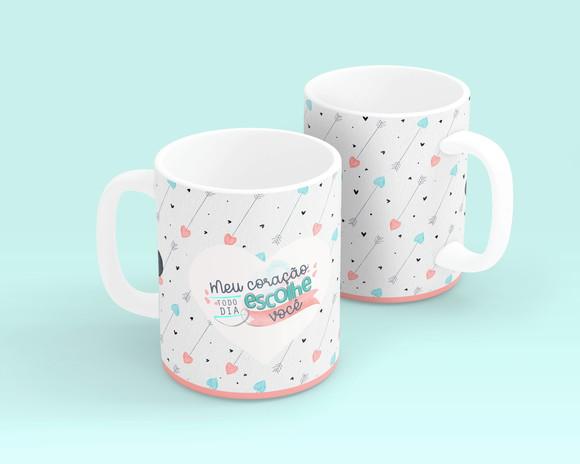 Arquivo digital kit artes para canecas dia dos namorados