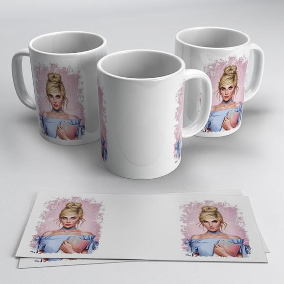 Artes Canecas Princesas Modernas