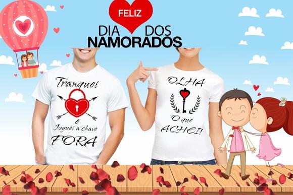 Estampas para camisetas Tema Dia dos Namorados JPG/PNG