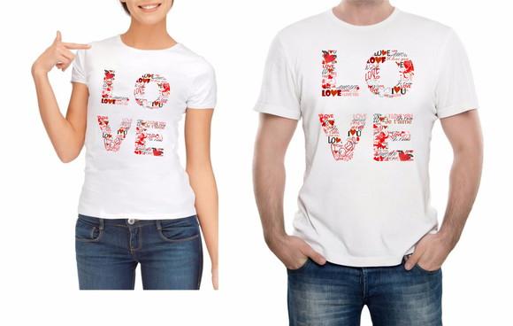 Estampas para camisetas Tema Dia dos Namorados CDR/PNG