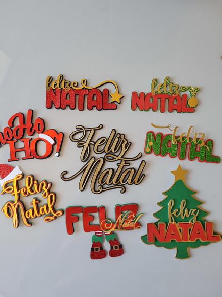 Arquivo de Corte Coletiva de Topos Natalinos *studio/svg*