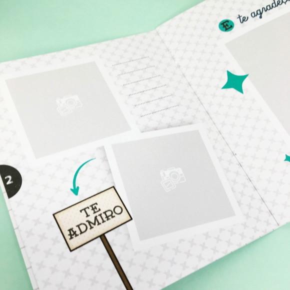 Arquivo Album de Figurinhas Dia dos pais ***PDF/DXF/PNG/SVG