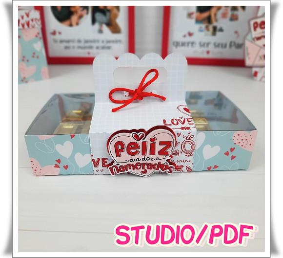 Arquivo caixa Barra de Chocolate Artesanal Dia dos namorados
