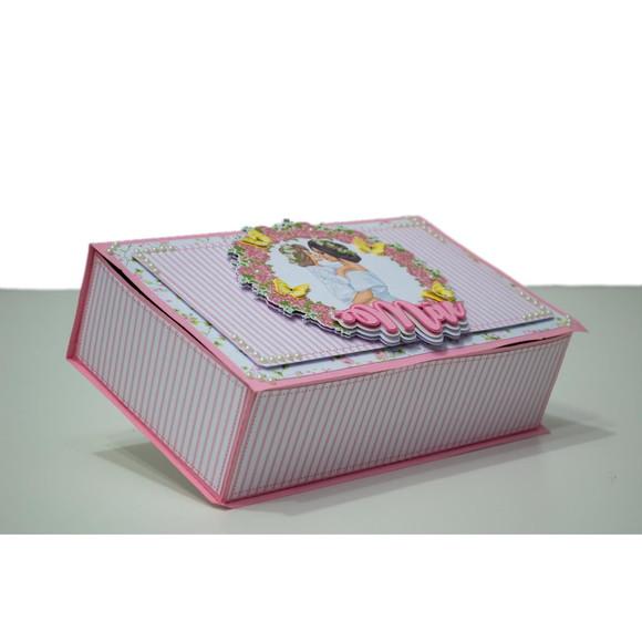Arquivo caixa Cascata de fotos - Dia das Mães Studio/PDF/SVG