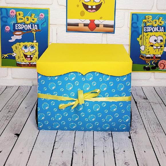 Arquivo Caixa Cenário - Bob Esponja *STUDIO/PDF