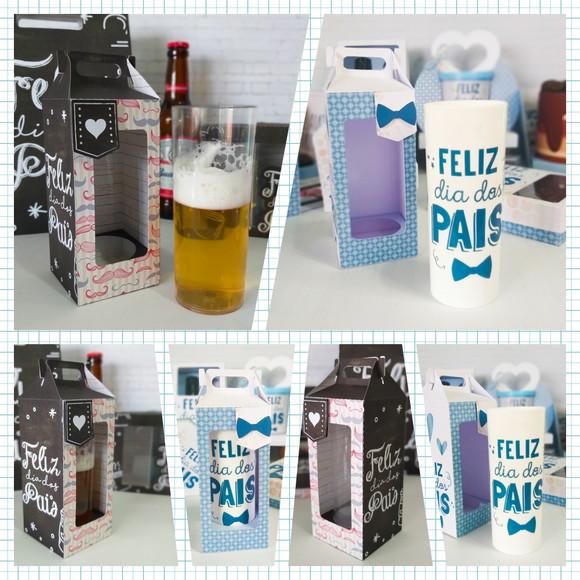 Arquivo Caixa para Copo Long Drink -Dia dos Pais *Studio/PDF