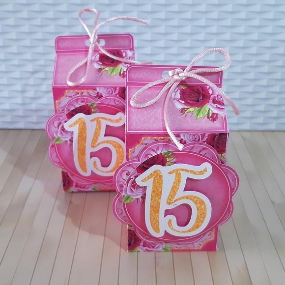 Arquivo de corte 15 Anos - Rosa com Dourado *Studio/PDF