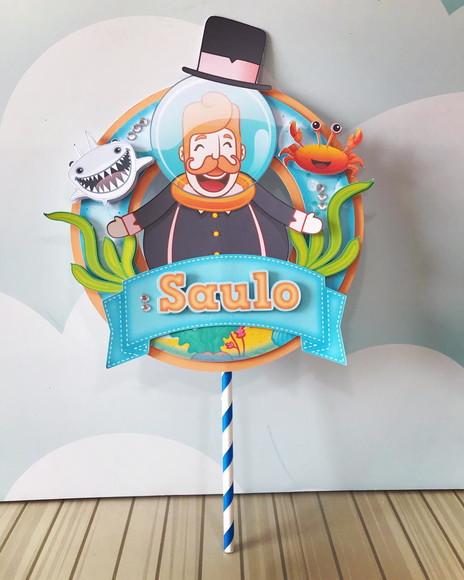 Arquivo de corte Bita Fundo do mar Studio/PDF/PNG