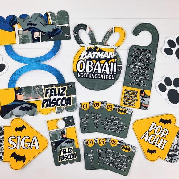 Arquivo de corte Caça aos ovos - Batman ***Studio/PDF