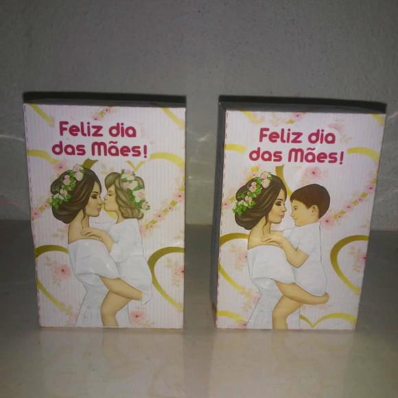 Arquivo de corte caixa 6 doces - Dia das Mães Studio