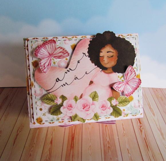 Arquivo de corte Caixa 6 doces Dia das Mães Studio/PDF
