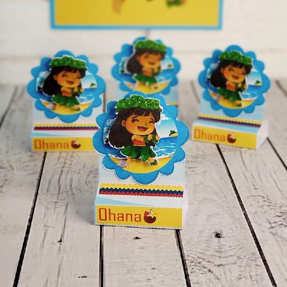 Arquivo de corte Caixa Cenário - Lilo e Stitch *STUDIO/PDF