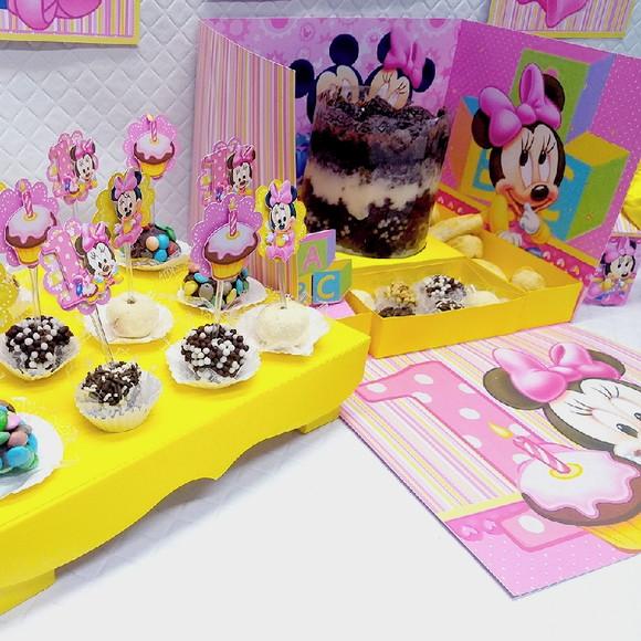 Arquivo de corte Caixa Cenário - Minnie *STUDIO/PDF