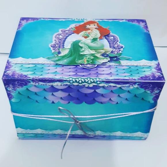 Arquivo de corte Caixa cenário Ariel *Studio/PDF