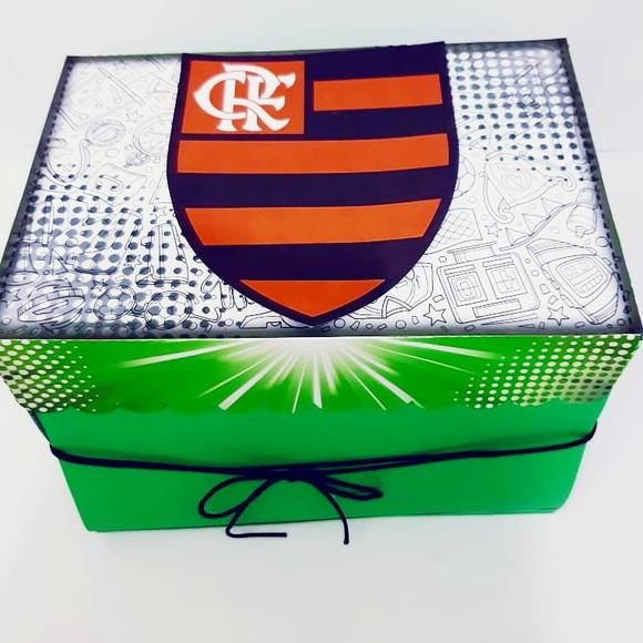 Arquivo de corte Caixa Cenário Futebol *Studio/PDF