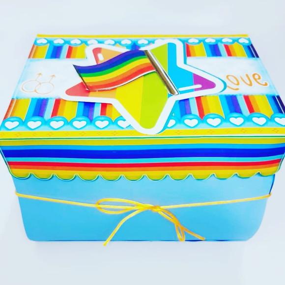 Arquivo de corte Caixa Cenário LGBT - Pride *Studio/PDF