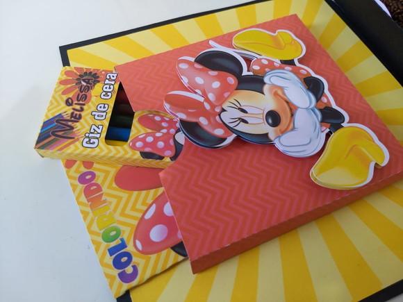 Arquivo de corte Caixa cenário Minnie Vermelha *Studio