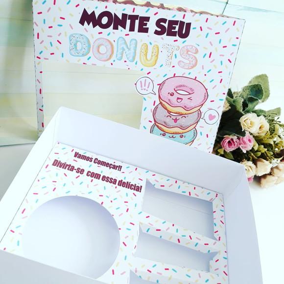 Arquivo de Corte Caixa Donuts Studio