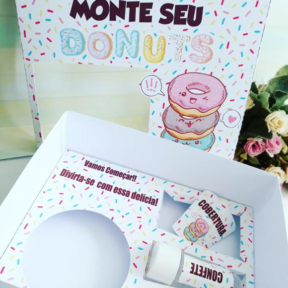 Arquivo de Corte Caixa Donuts Studio
