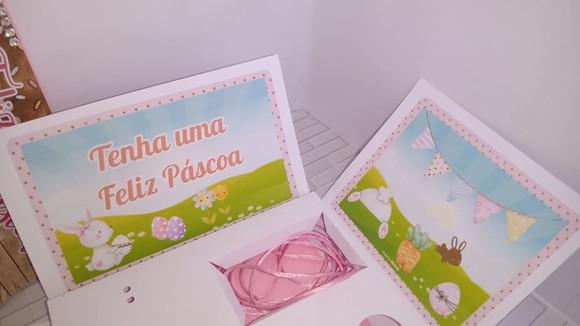 Arquivo de corte Caixa Explosão Páscoa Studio/PDF/PNG