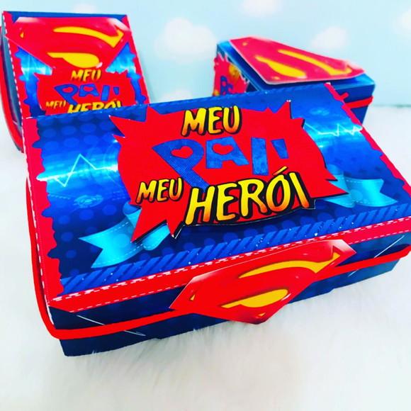 Arquivo de corte caixa Super Pai - Dia dos Pais *Studio/PDF*