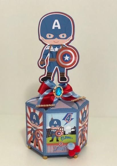 Arquivo de corte Capitão America Cute Studio/PDF/PNG