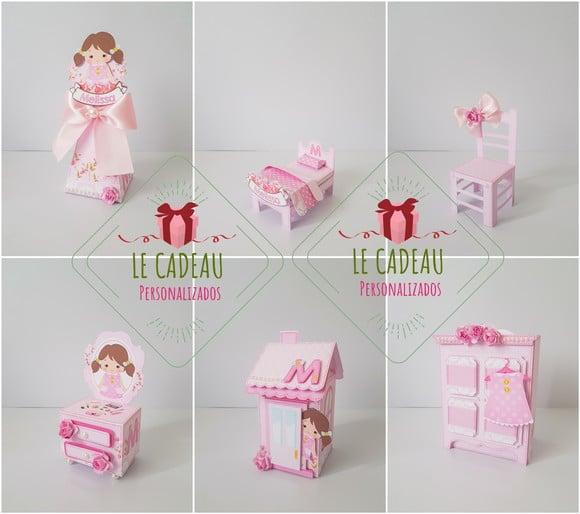 Arquivo de corte Casa de boneca Studio/PDF/PNG