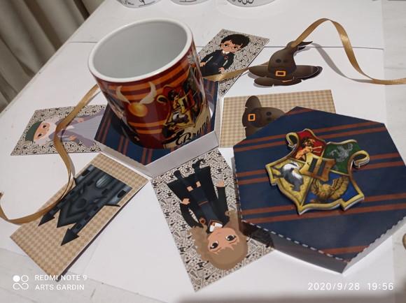 Arquivo de corte Cesta Harry Potter *Studio/PDF