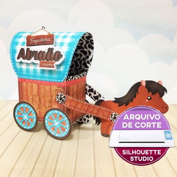 Arquivo de corte Fazendinha menino *Studio/PDF/PNG