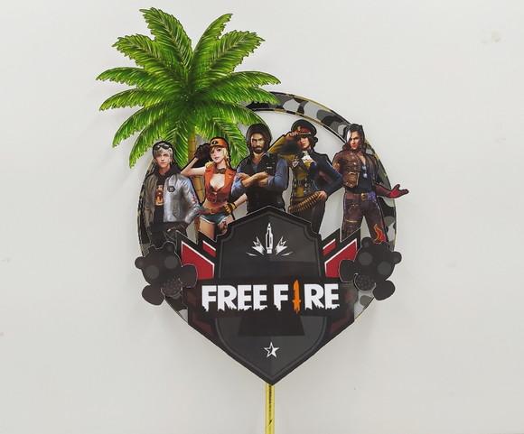 Arquivo de corte Free Fire Studio/PDF/PNG