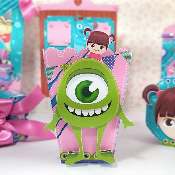 Arquivo de corte Monstros - Boneca Boo Studio/PDF/PNG