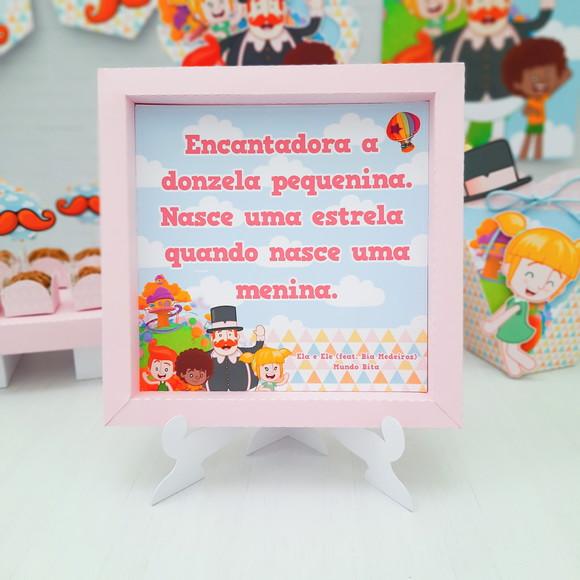 Arquivo de corte Mundo Bita Rosa Só um bolinho Studio/PDF