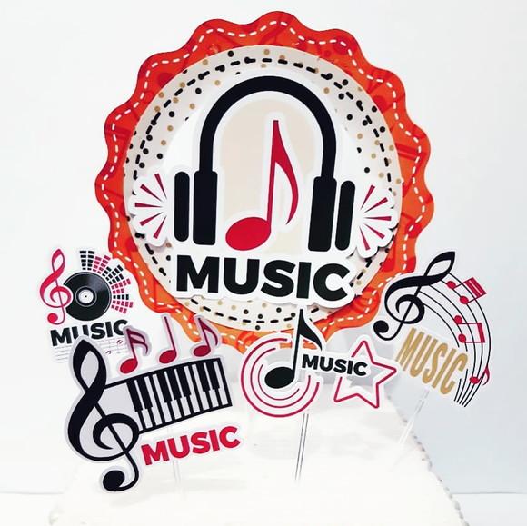 Arquivo de corte Música Studio/PDF