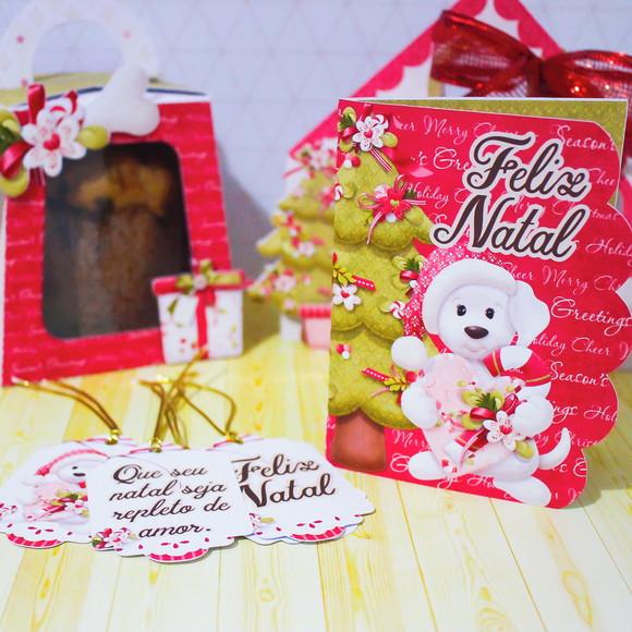 Arquivo de corte Natal Cachorrinho *Studio*
