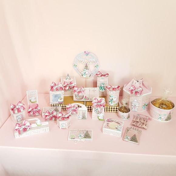Arquivo de corte Natal Rosa *Studio/PDF